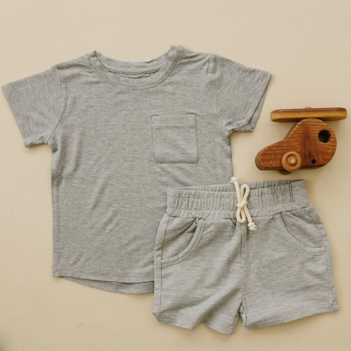Bamboo Terry Drawstring Shorts - Shop Avnu
