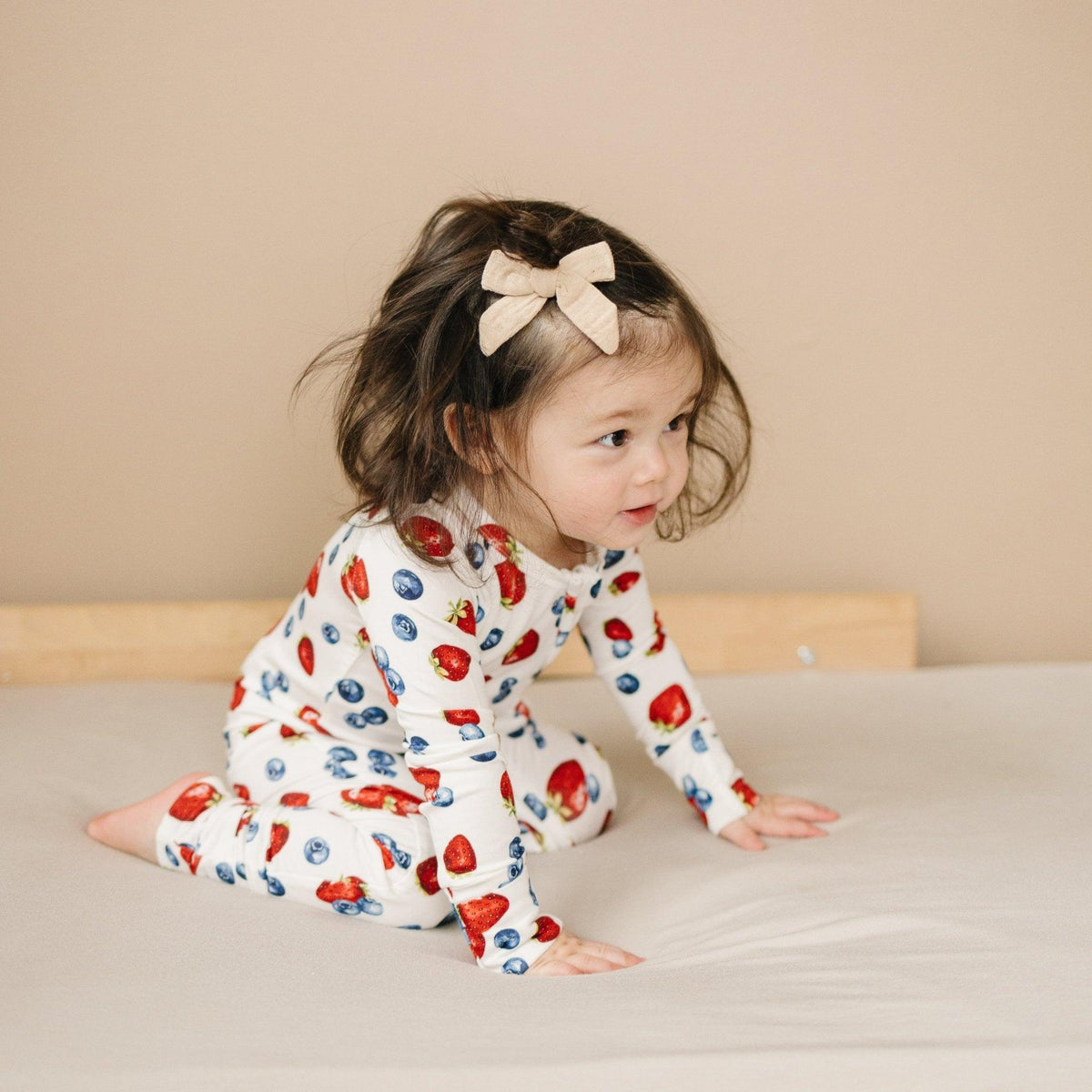 Berry Sweet Bamboo Zippy Romper - Shop Avnu