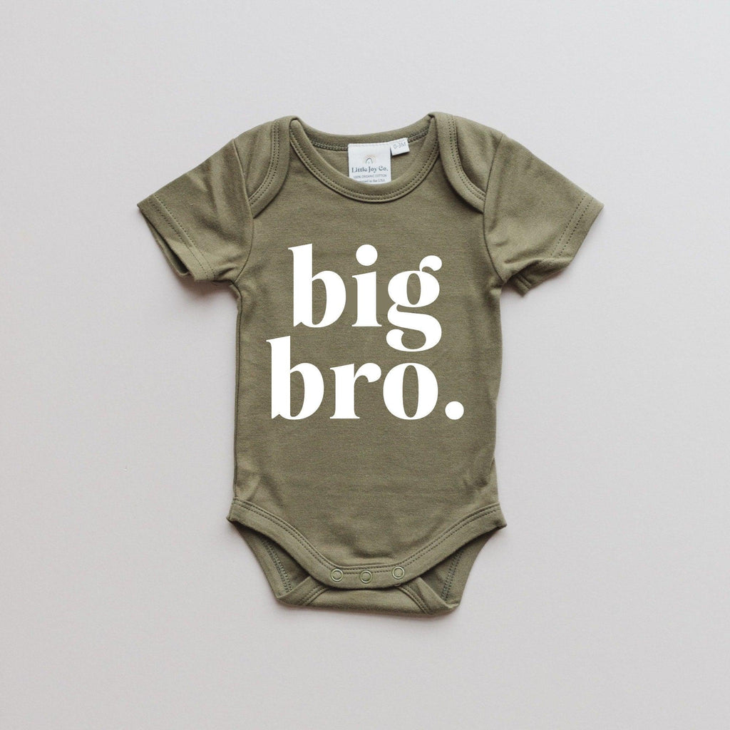 Big Bro Organic Cotton Bodysuit - more colors - Shop Avnu