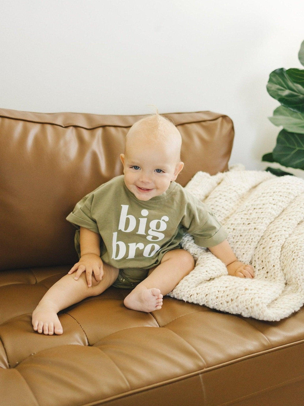 Big Bro T-Shirt Romper - more colors - Shop Avnu
