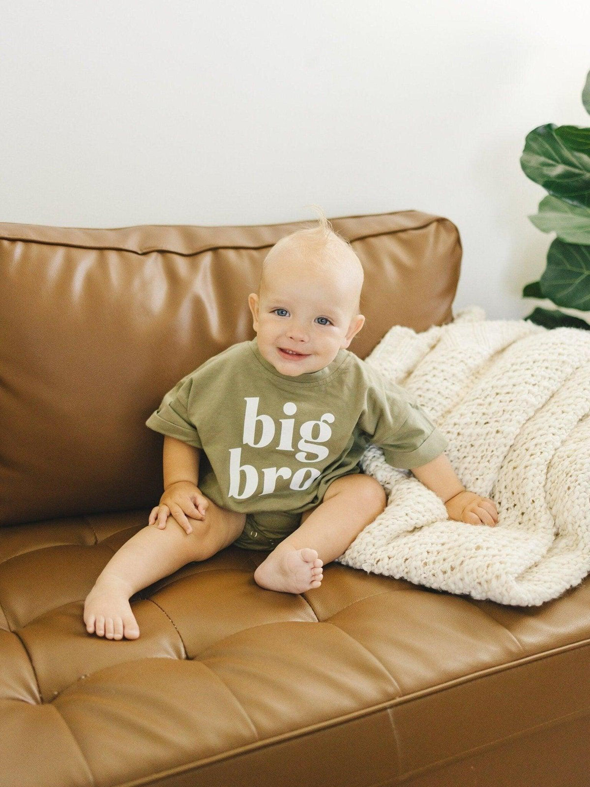 Big Bro T-Shirt Romper - more colors - Shop Avnu