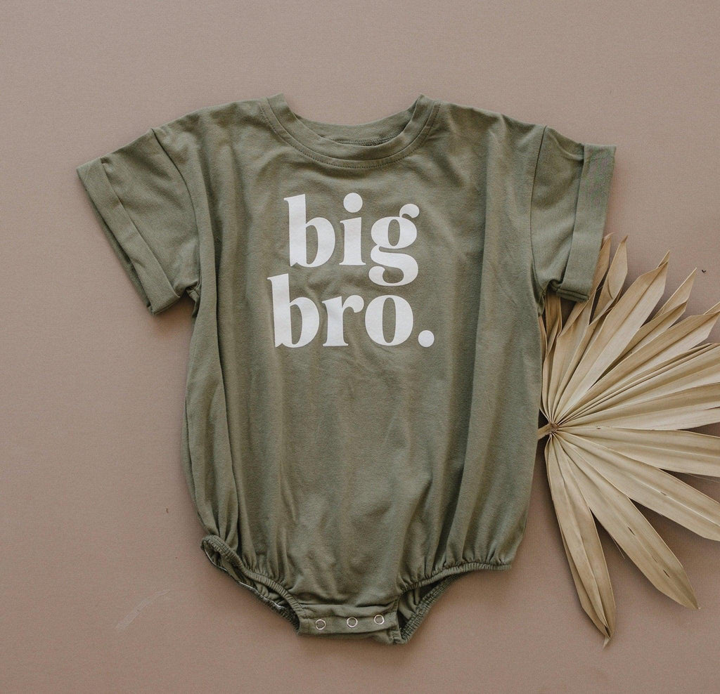 Big Bro T-Shirt Romper - more colors - Shop Avnu