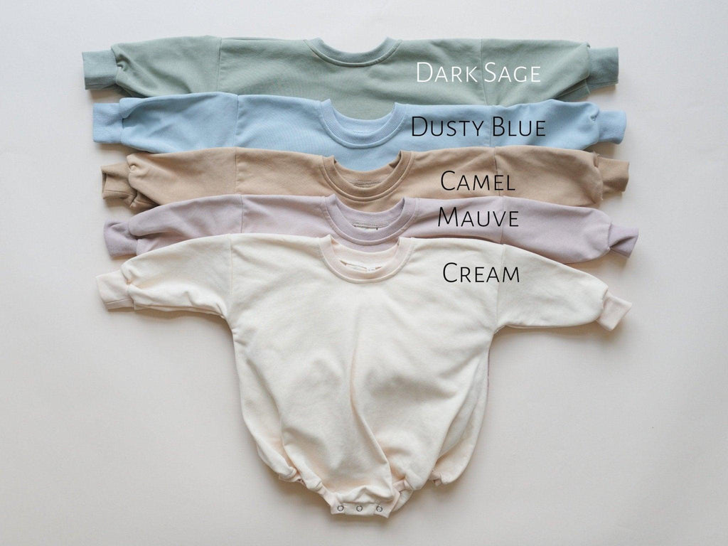 Big Sis Sweatshirt Romper - more colors - Shop Avnu