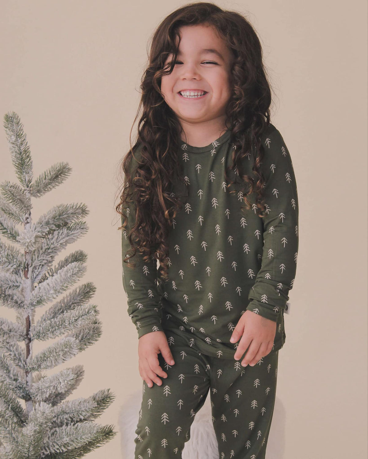 Christmas Tree Bamboo Pajamas - 2pc Set - Shop Avnu