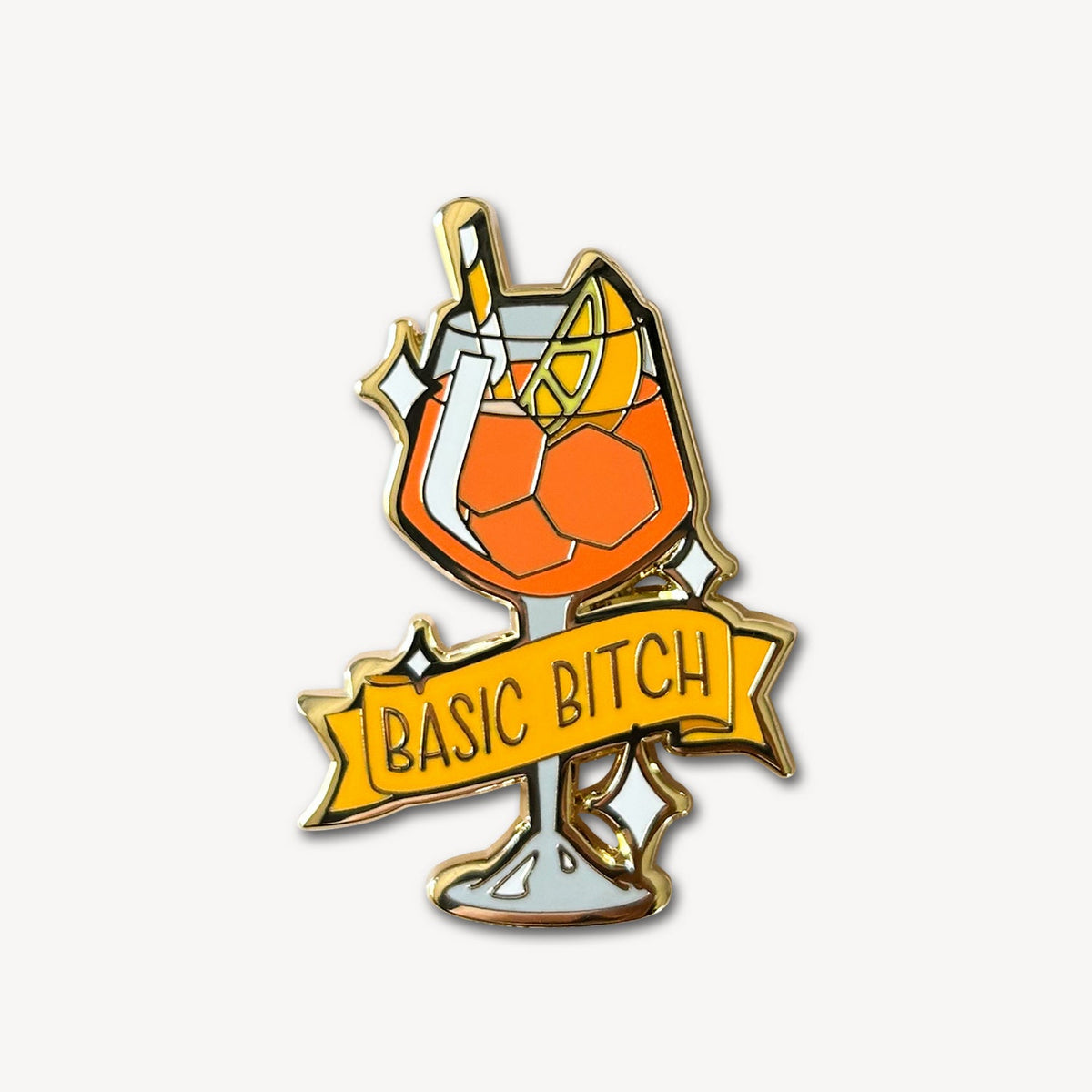 Aperol Spritz (Basic Bitch) Cocktail Pin - Shop Avnu