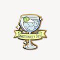 Gin & Tonic (Emotionally Dry) Cocktail Pin - Shop Avnu