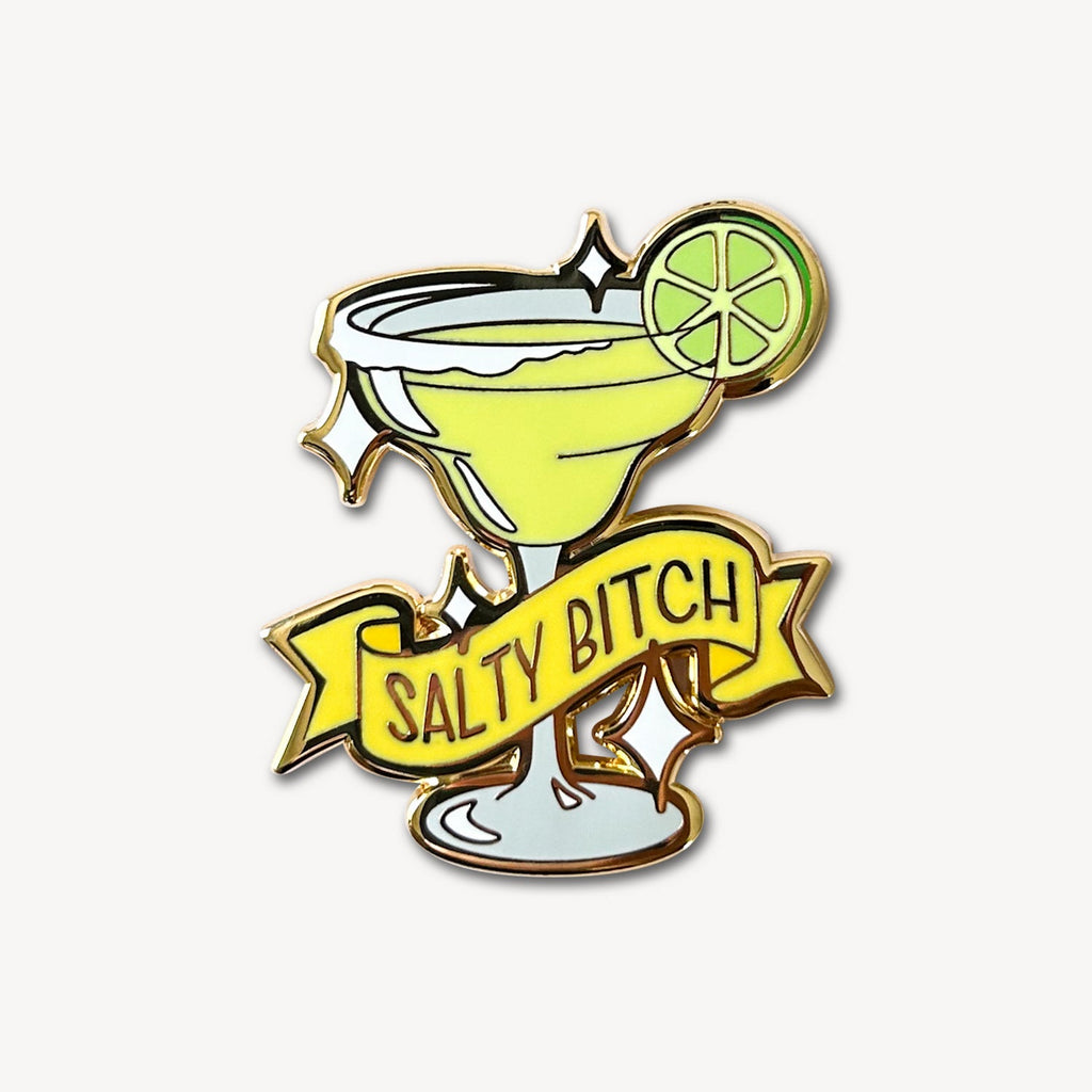 Margarita (Salty Bitch) Cocktail Pin - Shop Avnu