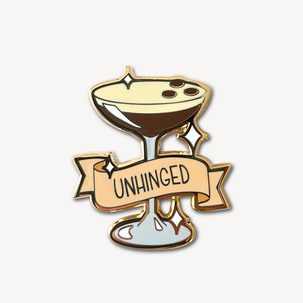 Espresso Martini (Unhinged) Cocktail Pin - Shop Avnu