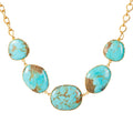 Statement Necklace - Turquoise - Shop Avnu