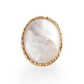 Statement Ring - Pearl - Shop Avnu
