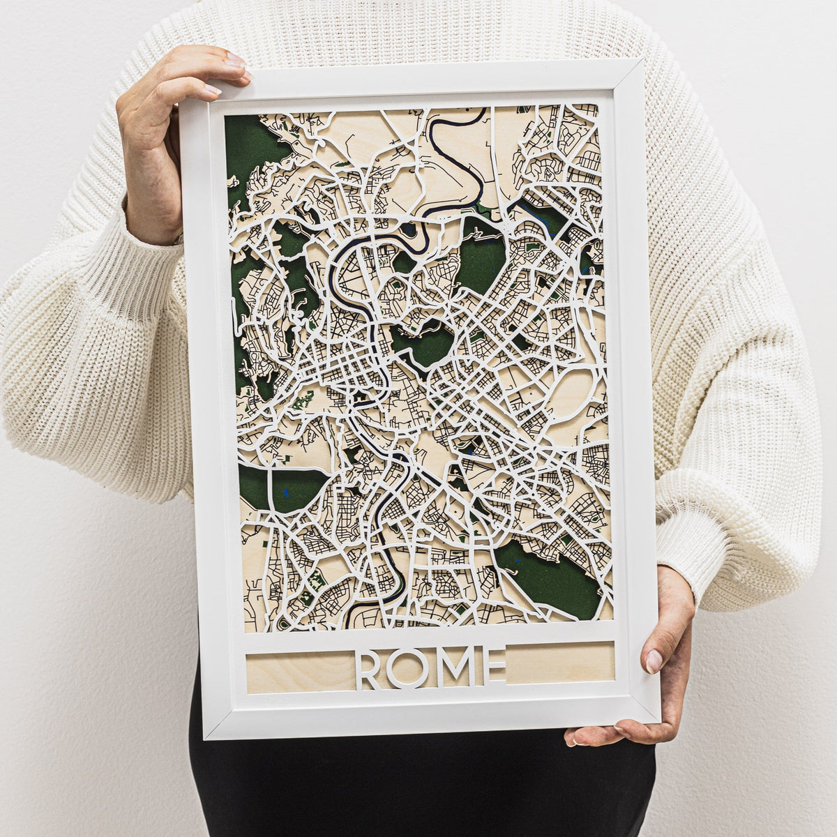 3D City Map Rome