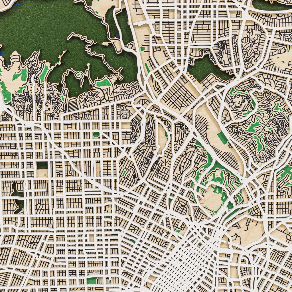 3D City Map Los Angeles