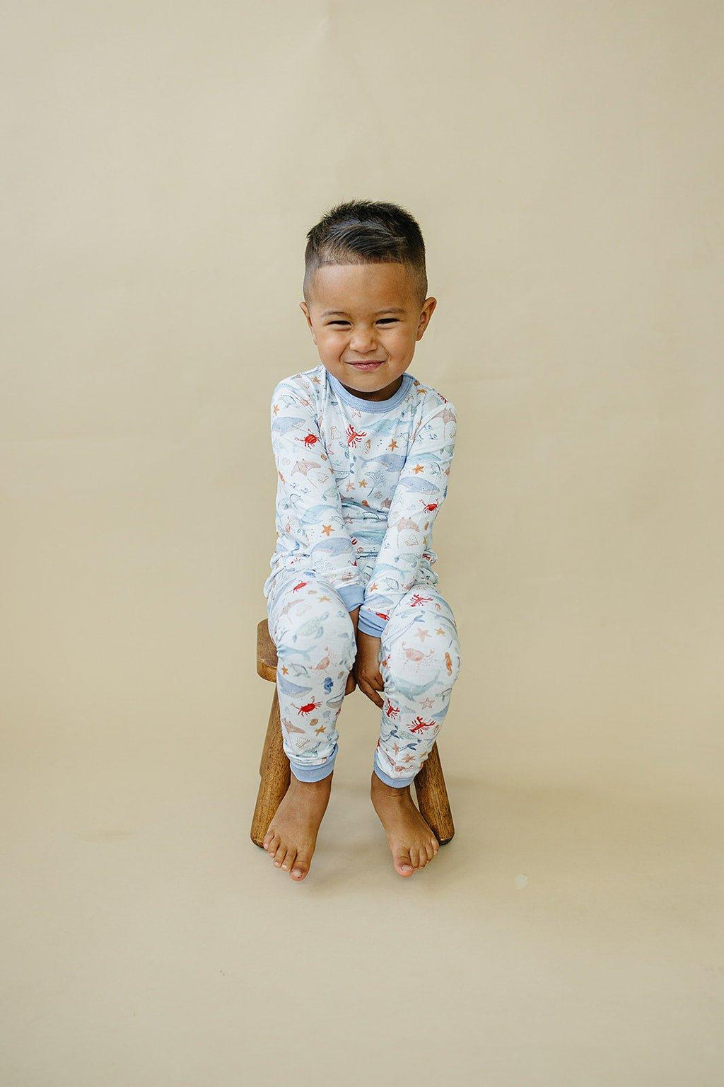 Coastal Cutie 2pc Modal Pajamas - Shop Avnu