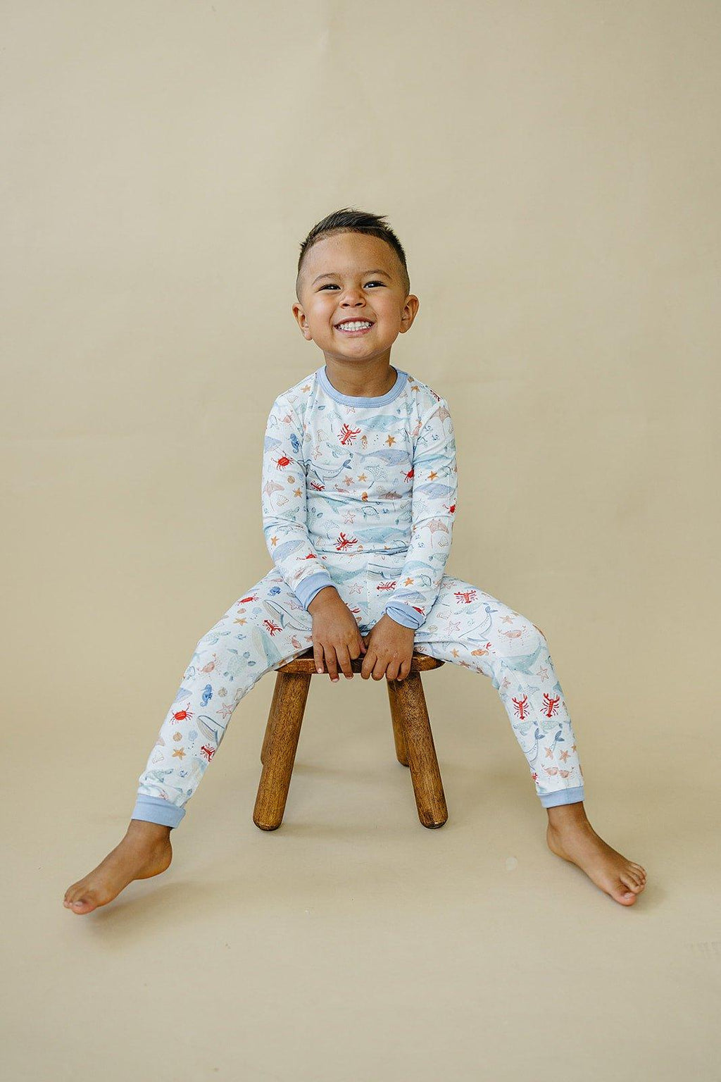 Coastal Cutie 2pc Modal Pajamas - Shop Avnu