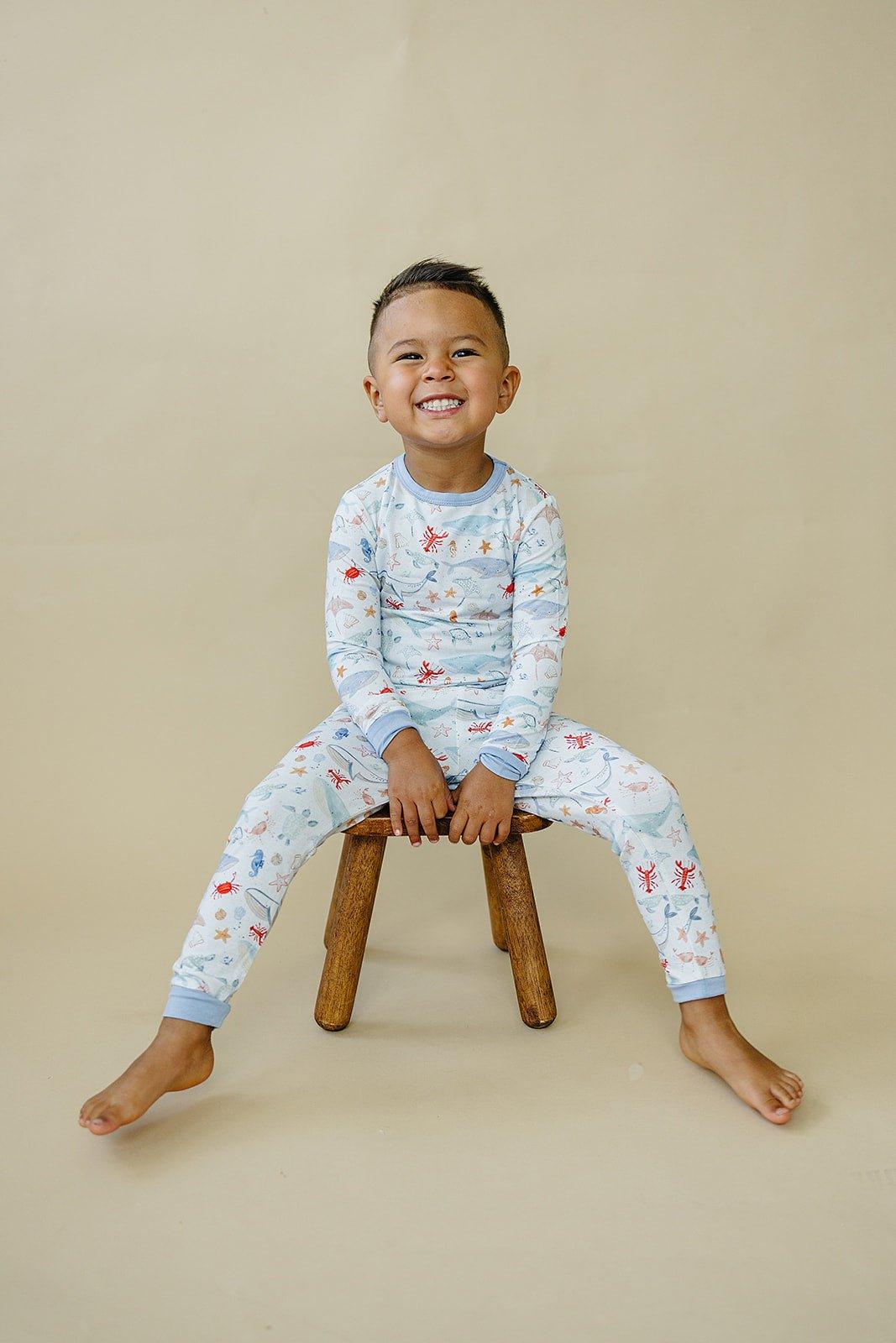 Coastal Cutie 2pc Modal Pajamas - Shop Avnu