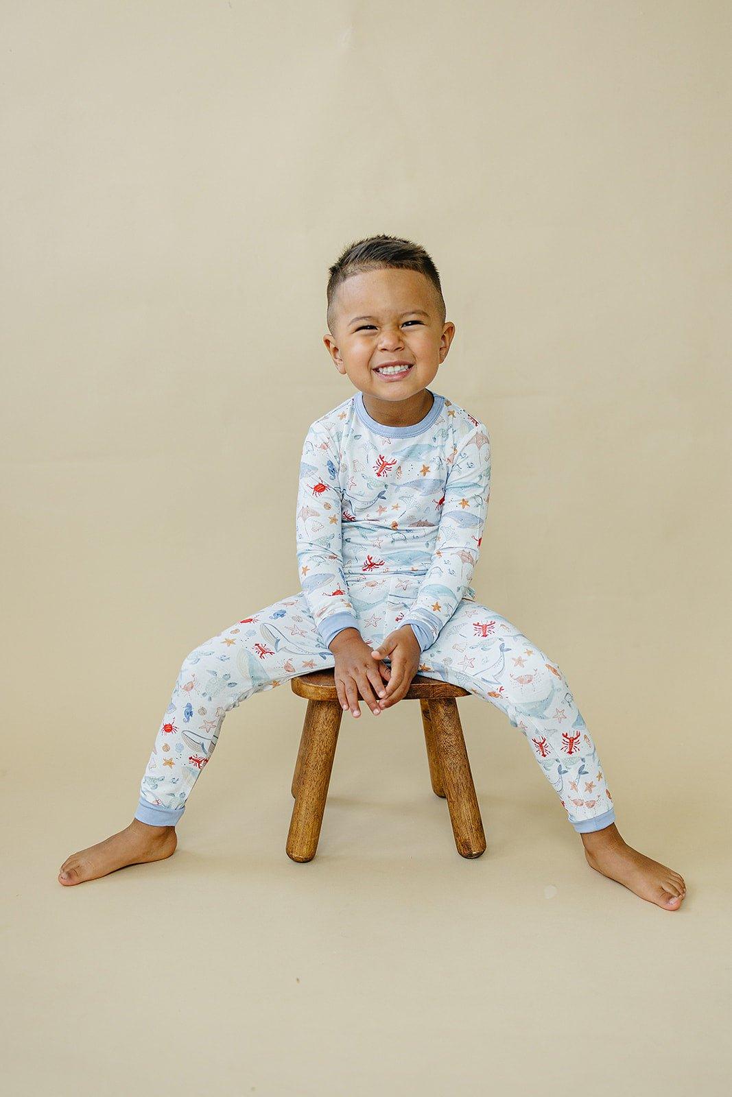 Coastal Cutie 2pc Modal Pajamas - Shop Avnu