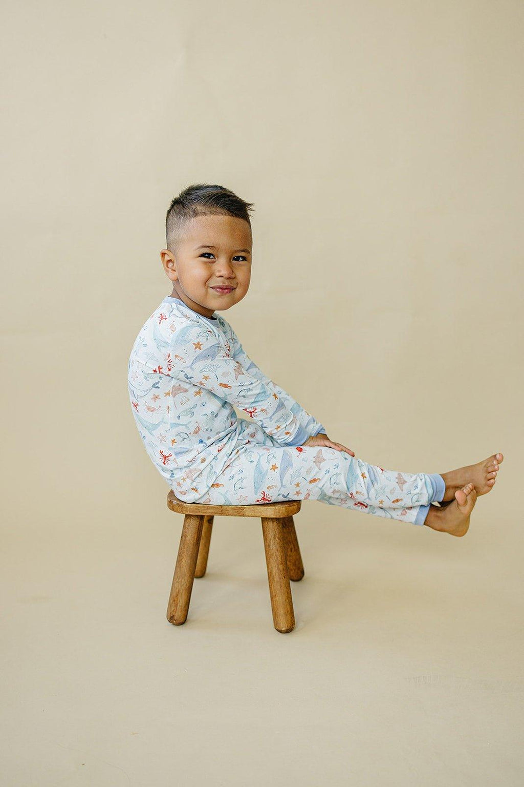 Coastal Cutie 2pc Modal Pajamas - Shop Avnu