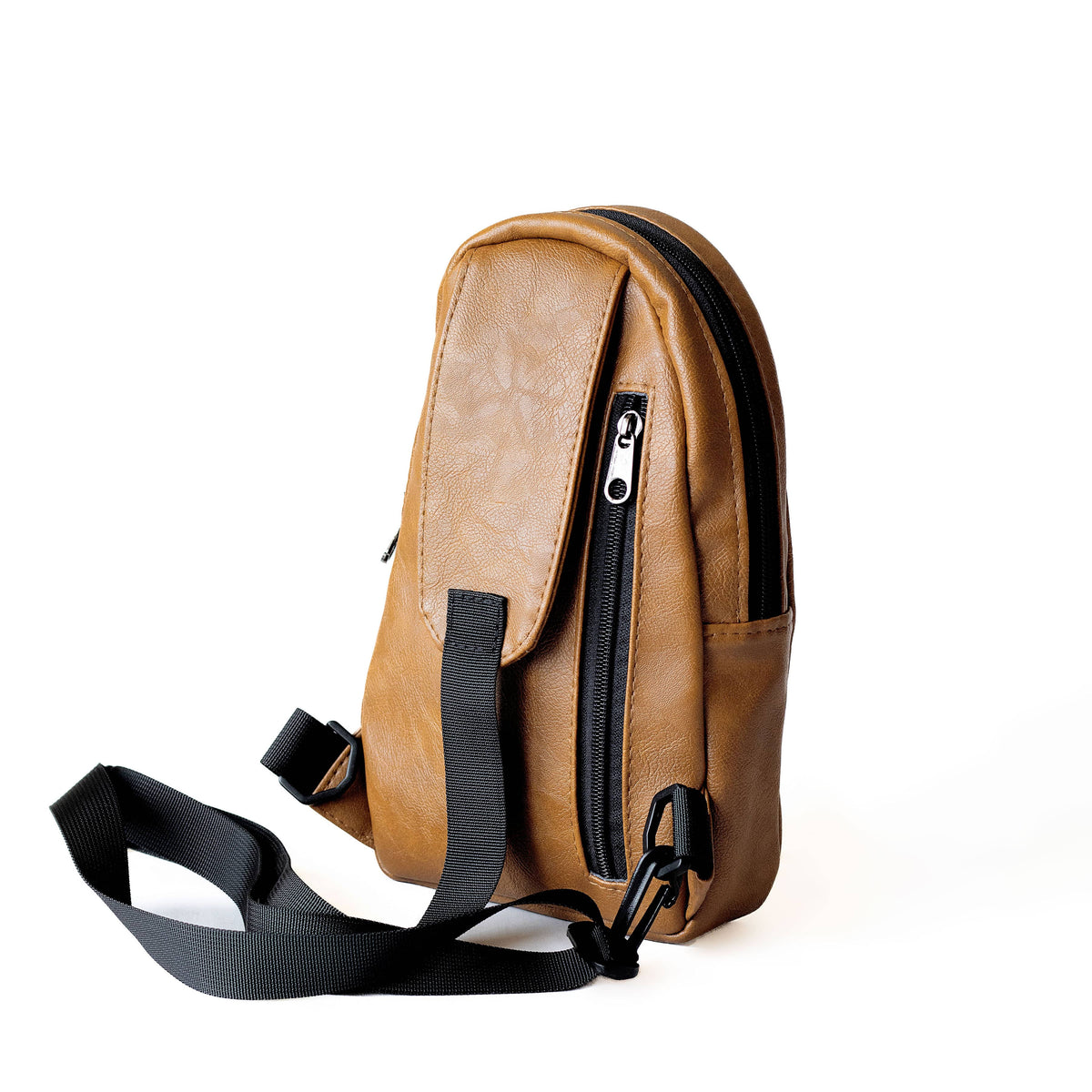 Small Vegan Leather Sling Bag - Crossbody | Buru