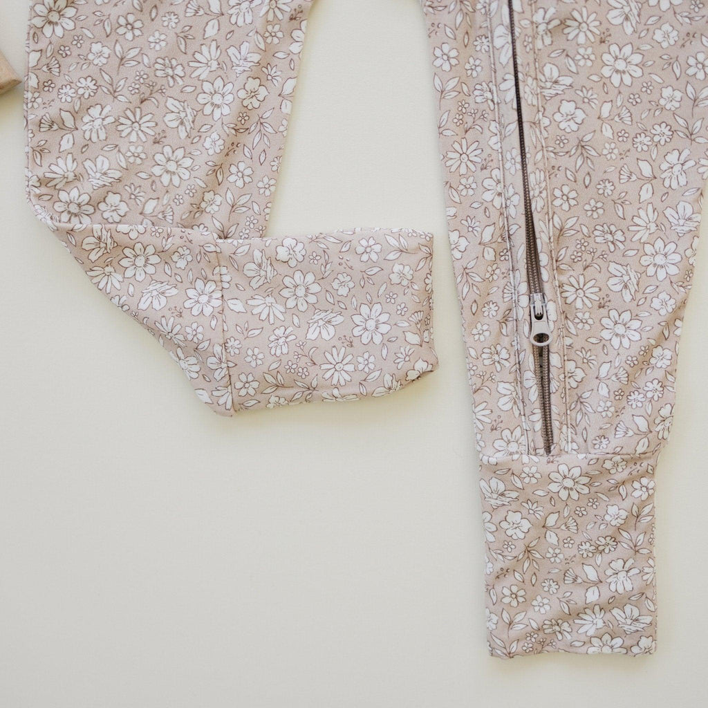 Dainty Ditsy Bamboo Zippy Romper - Shop Avnu