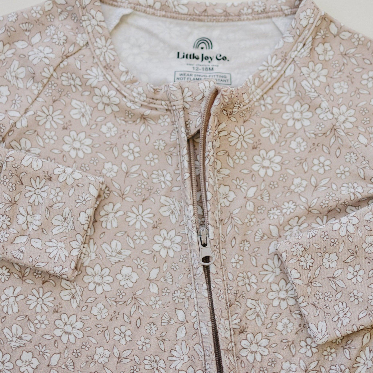 Dainty Ditsy Bamboo Zippy Romper - Shop Avnu