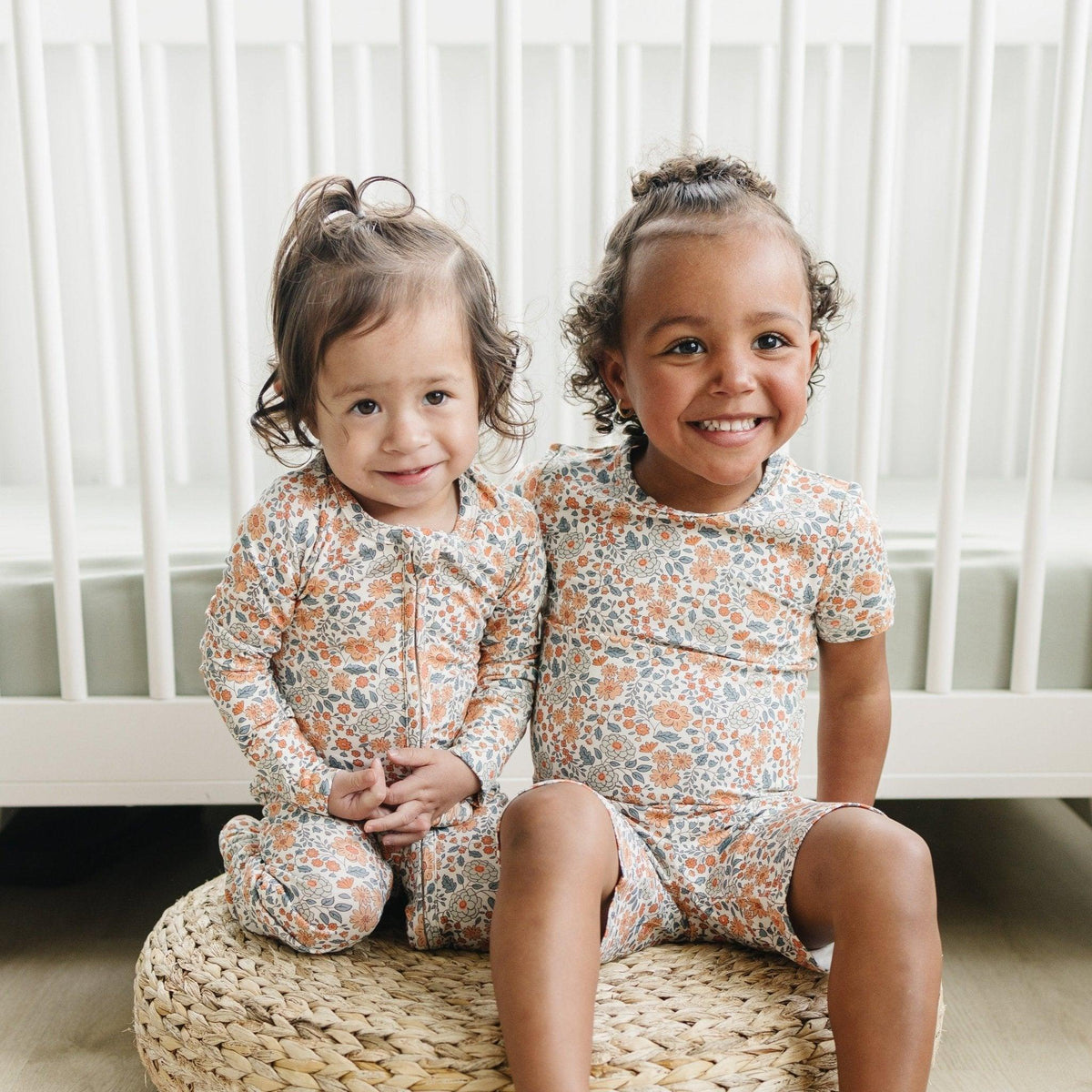 Darling Ditsy Bamboo Zippy Romper - Shop Avnu