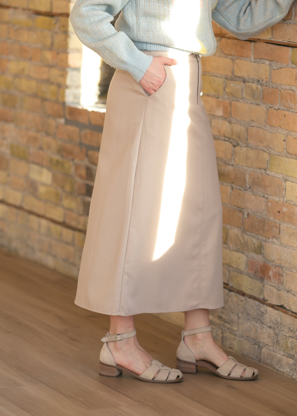 Dylan Midi Trouser Skirt