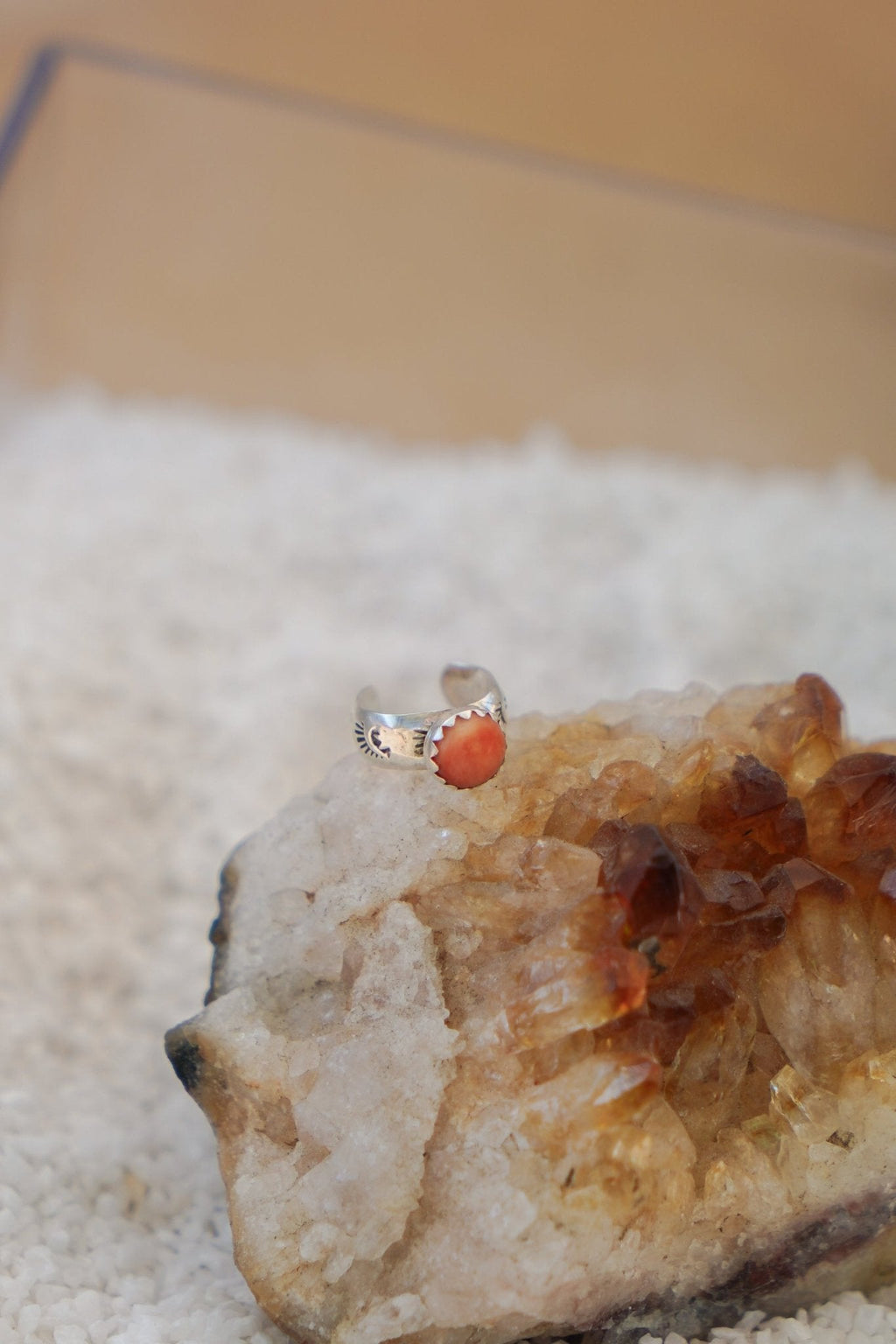Ear Cuff in Spiny Oyster