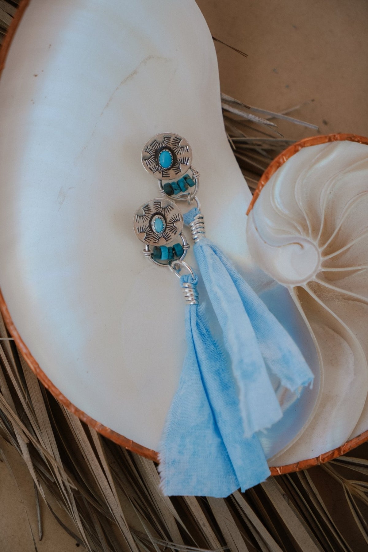Earrings in Lone Mountain Turquoise