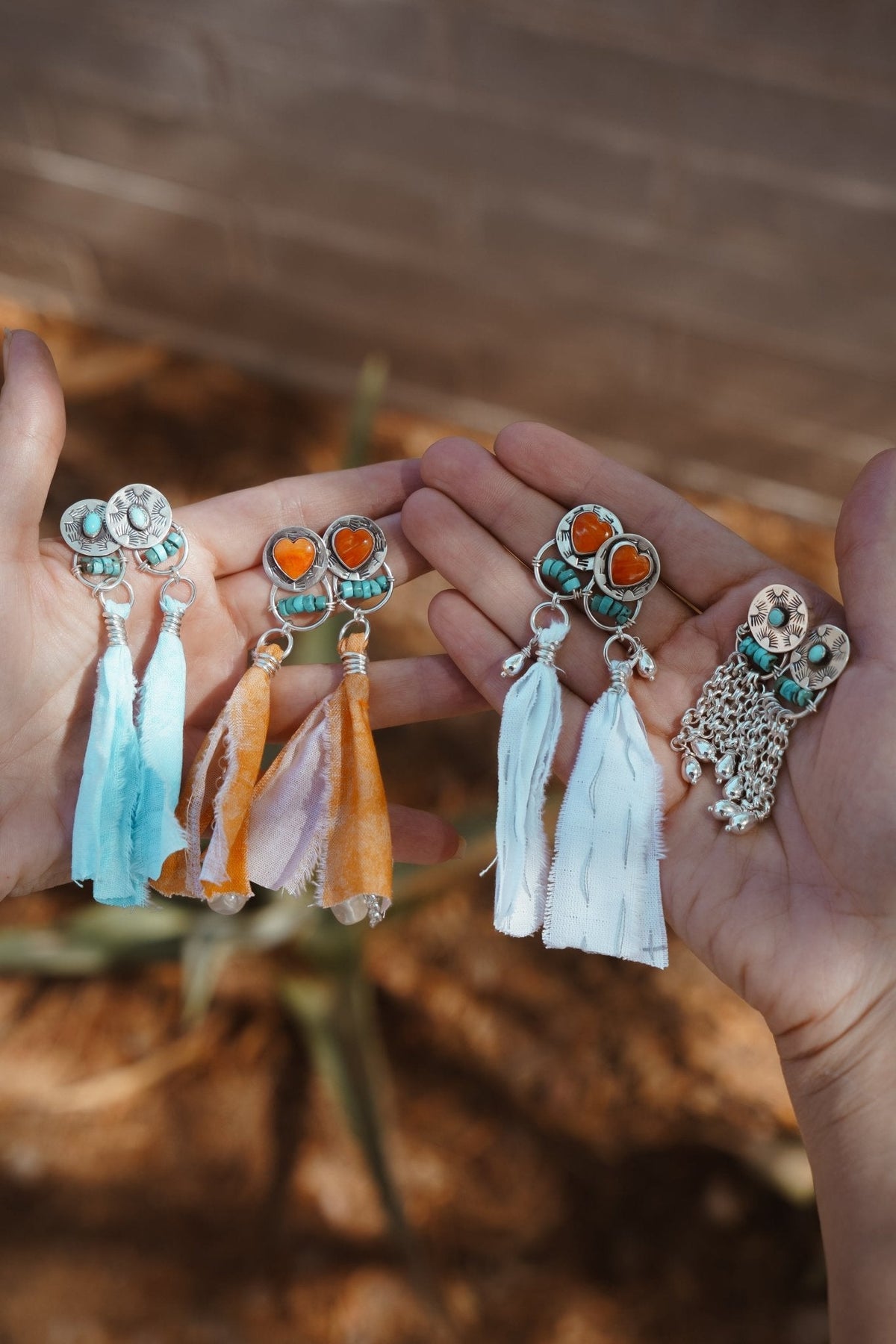 Earrings in Lone Mountain Turquoise