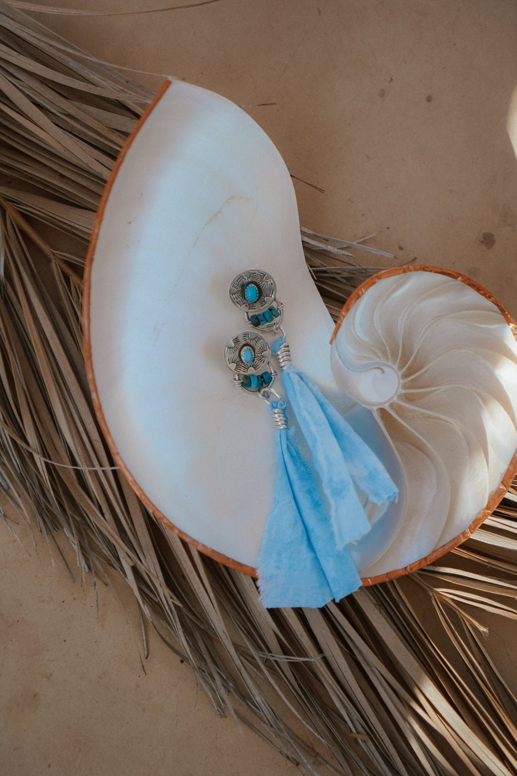 Earrings in Lone Mountain Turquoise