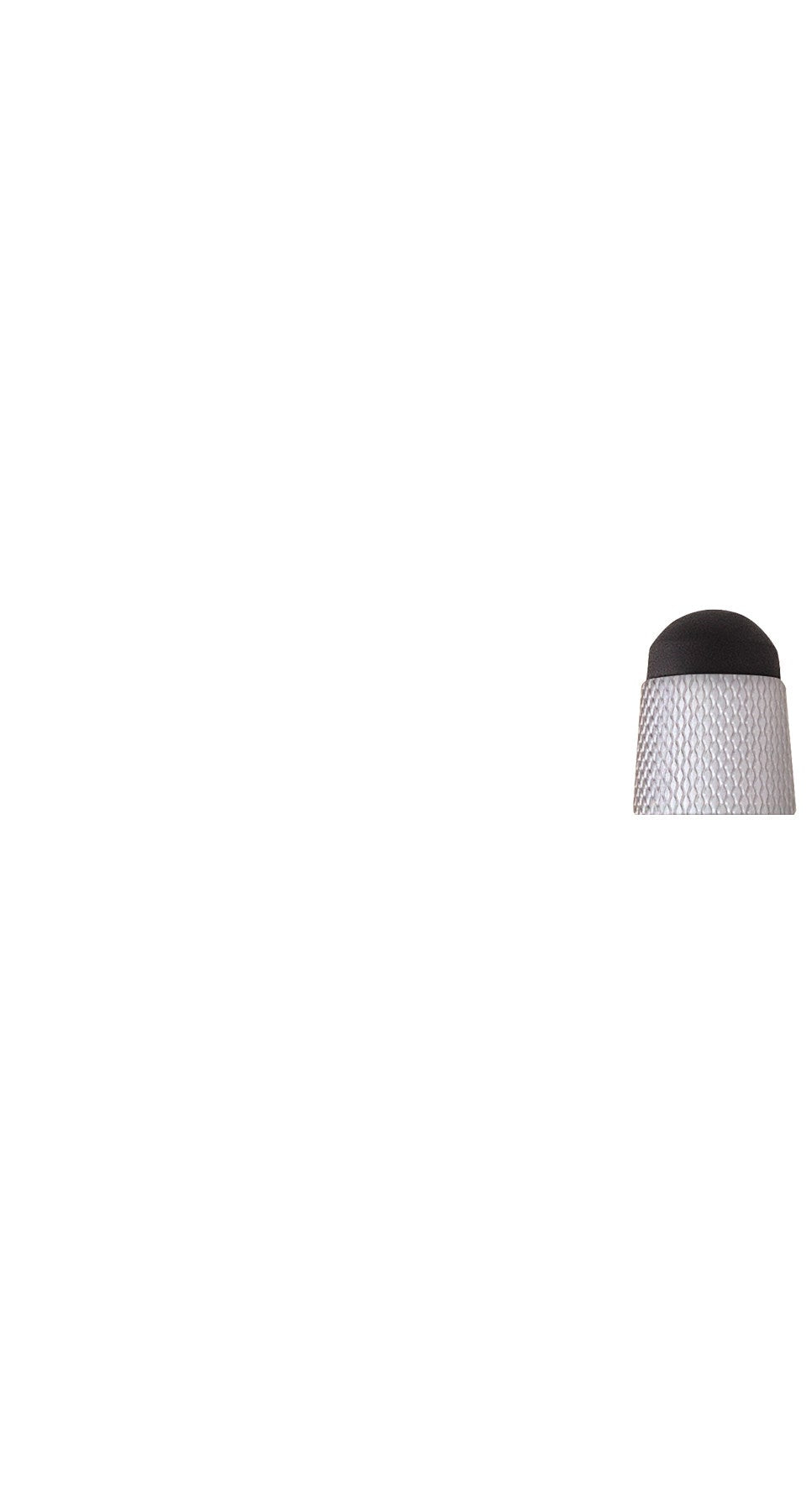 Tech3+™ Stylus Top Accessory - Brushed Chrome