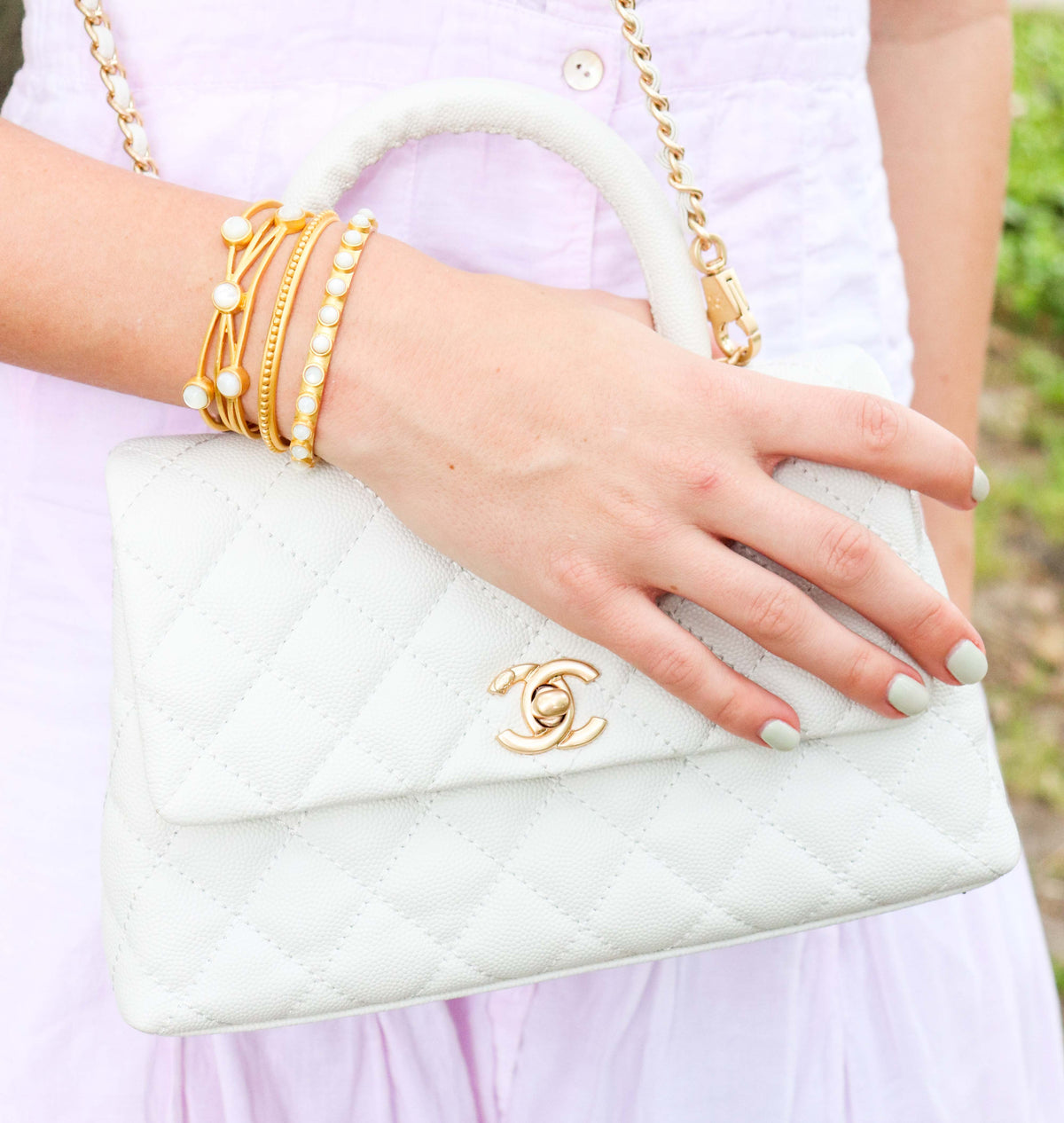 Pearl Studded Cuff
