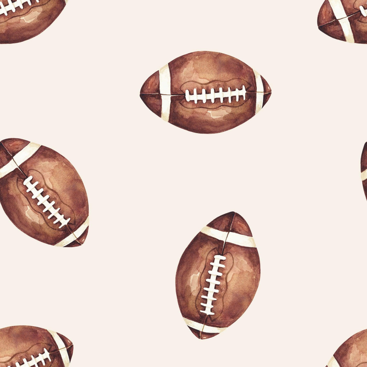 Football Print Quilted Bamboo Blanket - 1.0 Tog - Shop Avnu