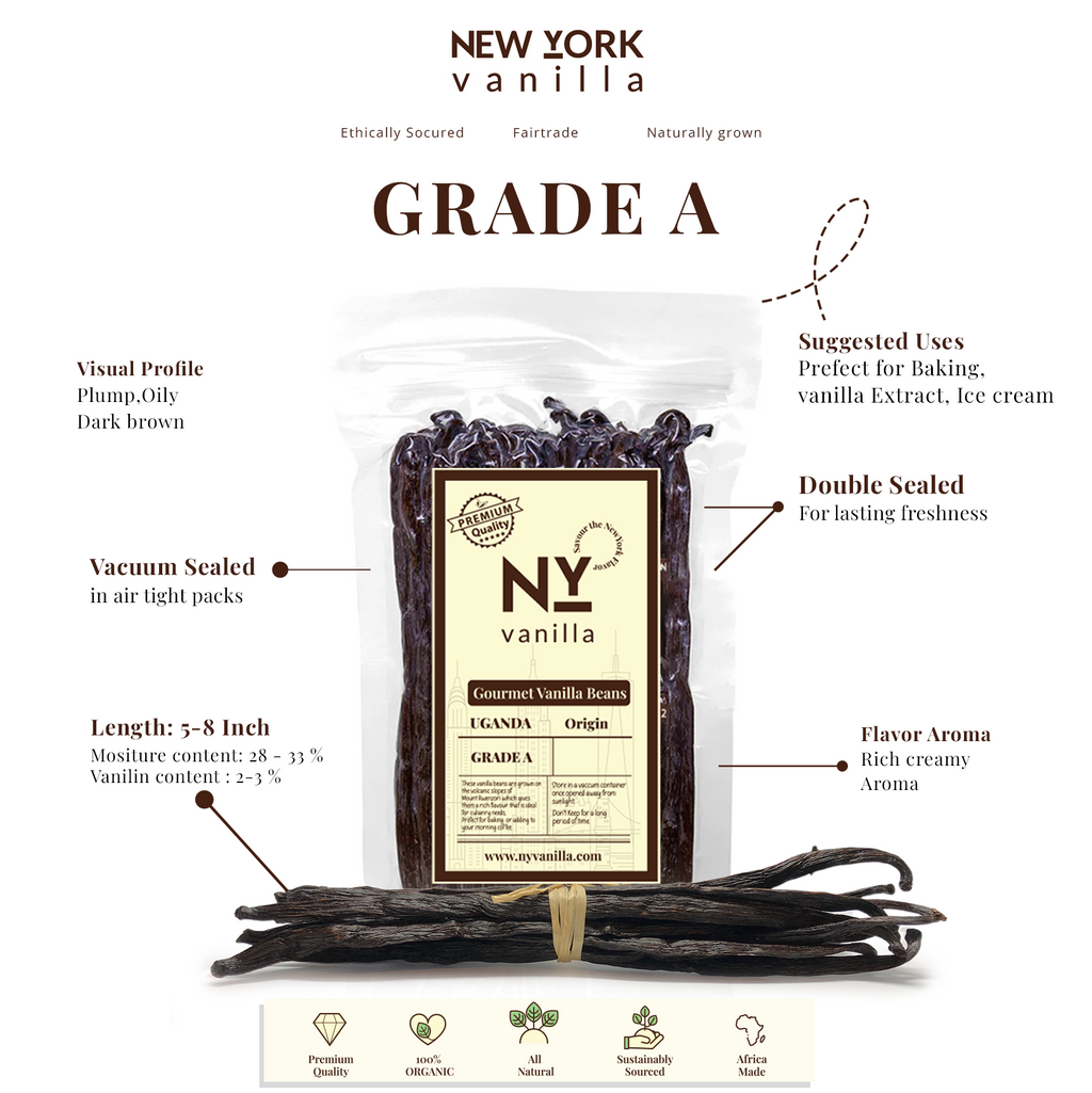 SPECIAL !! Premium Wholesale Bulk Vanilla Beans Grade-A Superior Quality for Exquisite Culinary Creations