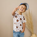 Grand Slam Bamboo Tee *Sizes 3/6m & Sz 6 Left - Shop Avnu