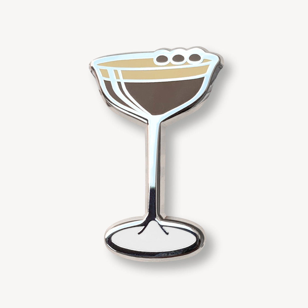 Espresso Martini Cocktail Pin - Shop Avnu