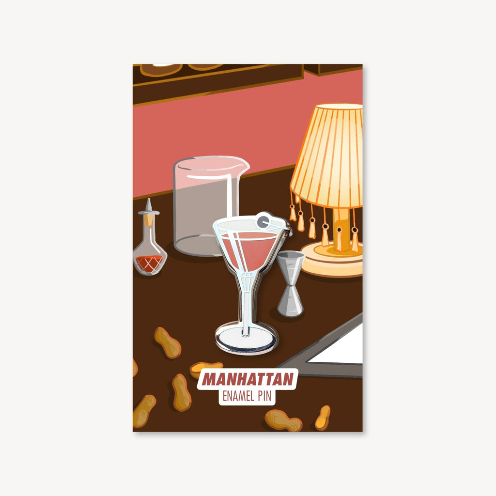 Manhattan Cocktail Pin - Shop Avnu
