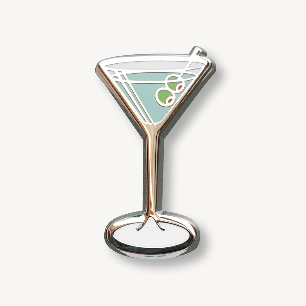Martini Cocktail Pin - Shop Avnu