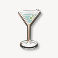 Martini Cocktail Pin - Shop Avnu