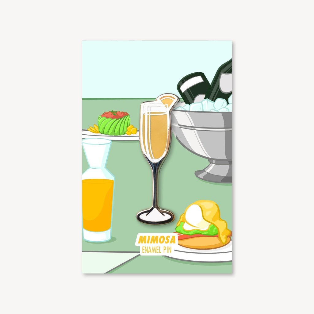 Mimosa Cocktail Pin - Shop Avnu