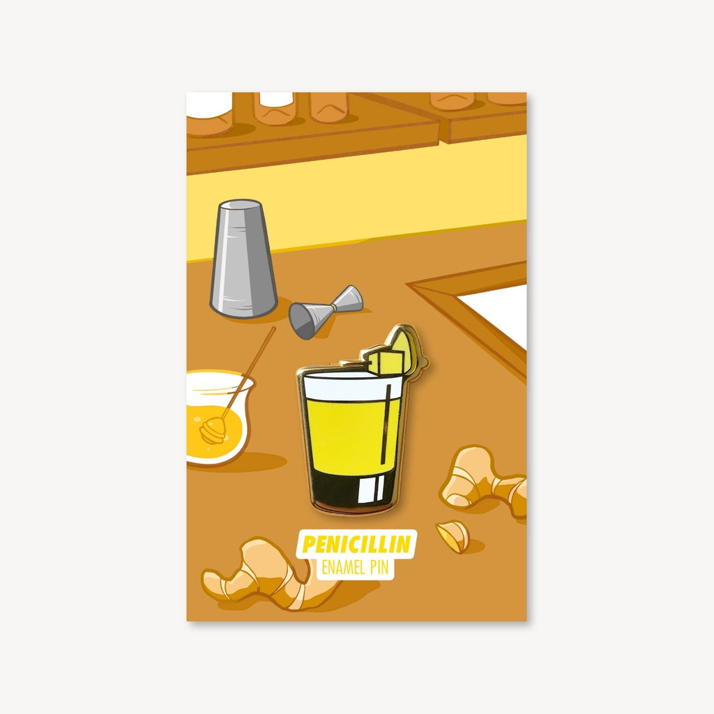 Penicillin Cocktail Pin - Shop Avnu