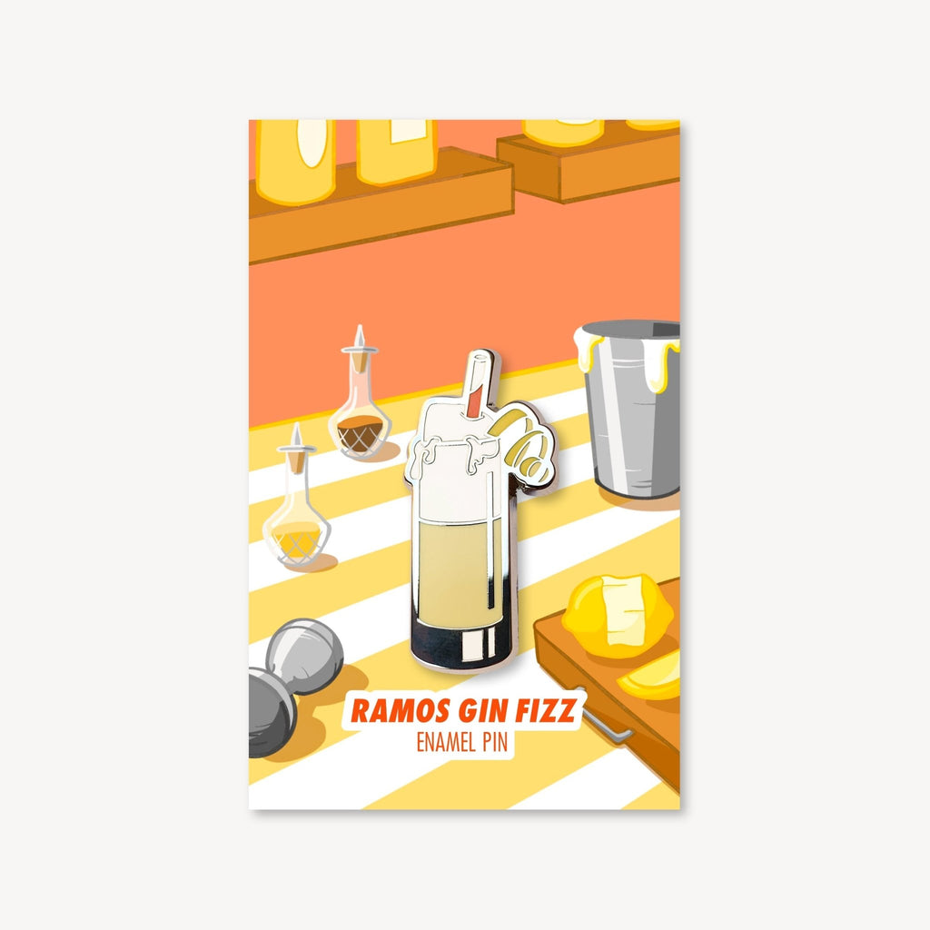 Ramos Gin Fizz Cocktail Pin - Shop Avnu