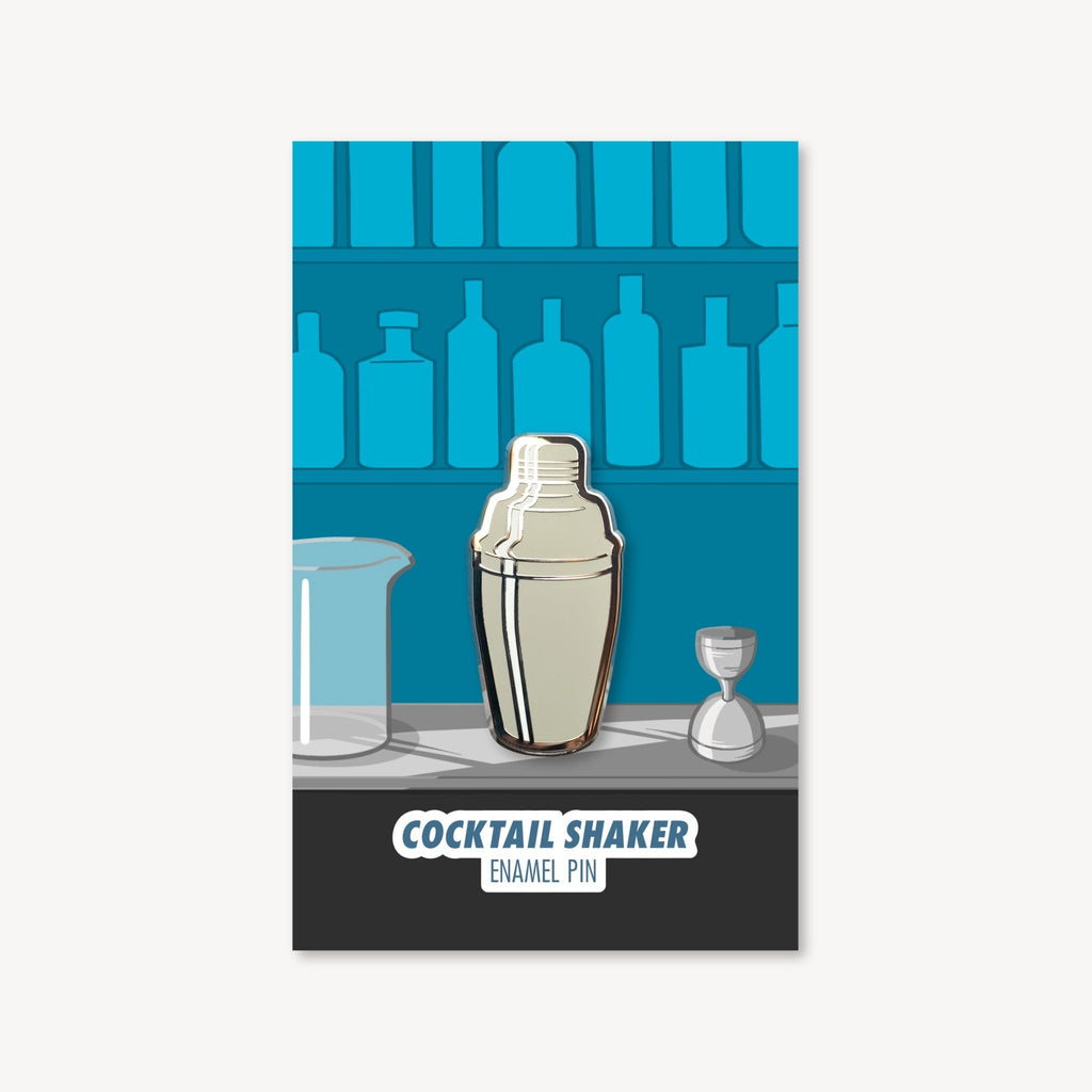 Vintage Cocktail Shaker Pin - Shop Avnu