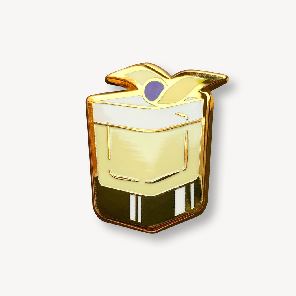 Whisky Sour Cocktail Pin - Shop Avnu