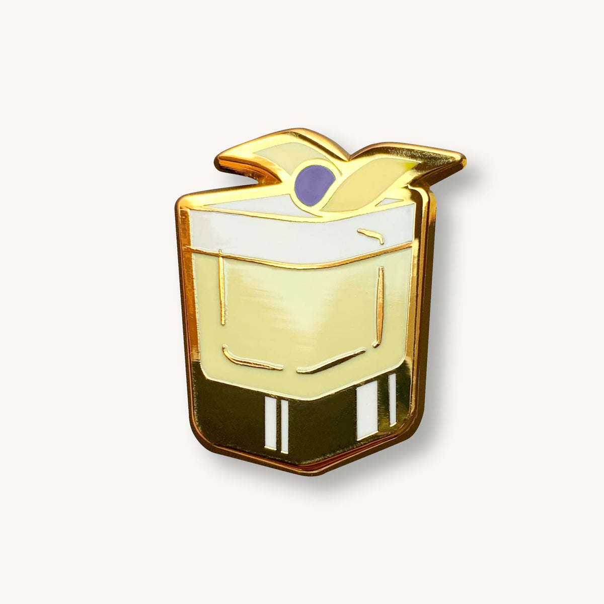 Whisky Sour Cocktail Pin - Shop Avnu