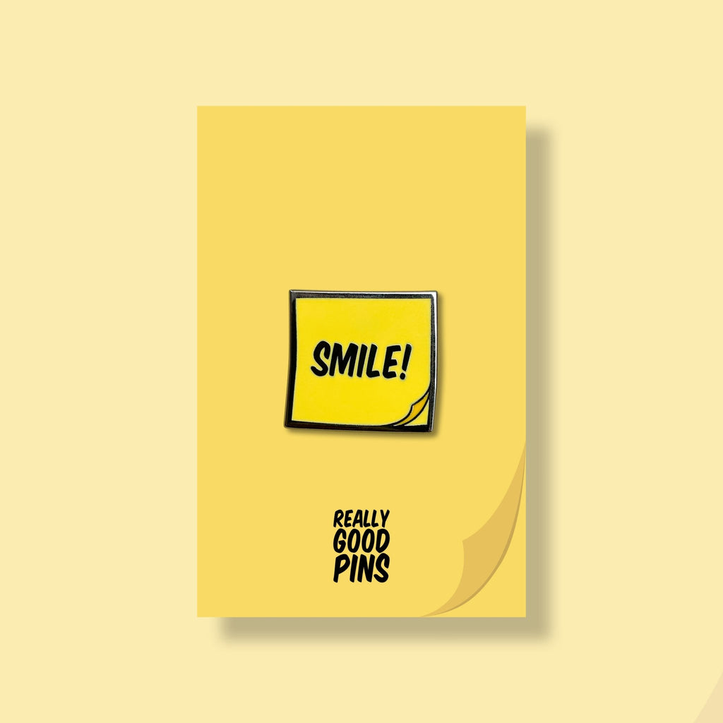 Smile! Pin - Shop Avnu