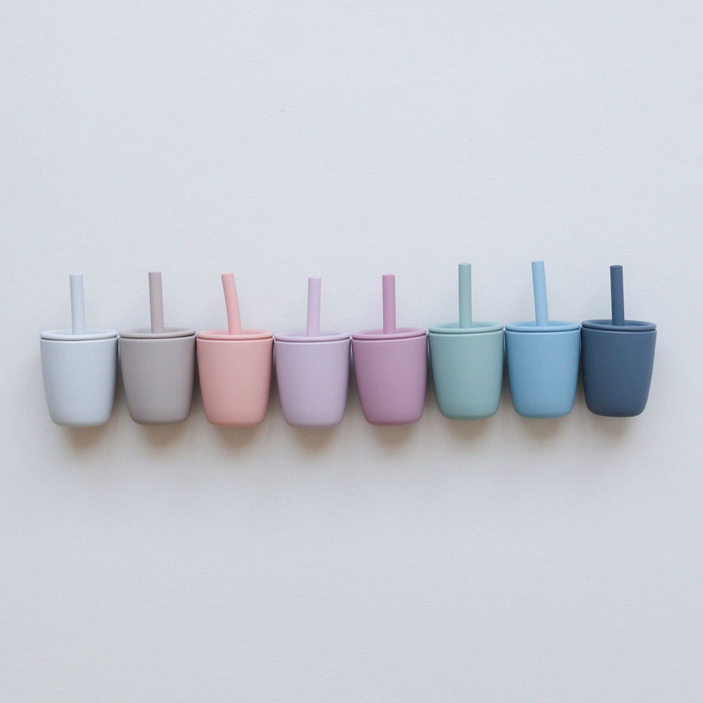Mini Straw Cup - Silicone Straw Cup for Babies & Young Toddlers - Shop Avnu