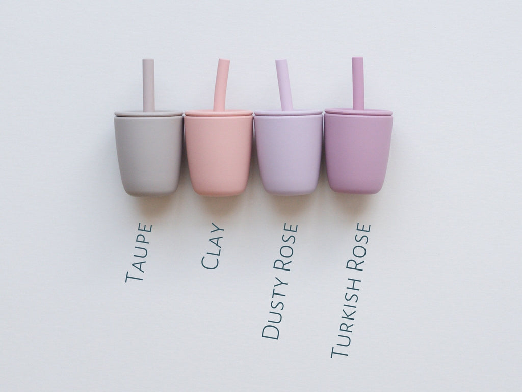 Mini Straw Cup - Silicone Straw Cup for Babies & Young Toddlers - Shop Avnu
