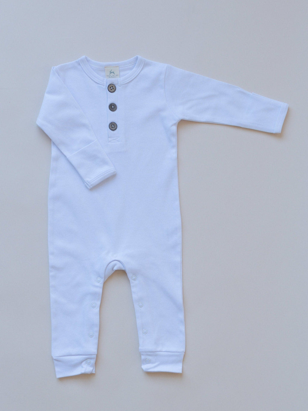 Organic Cotton Henley Romper - Shop Avnu