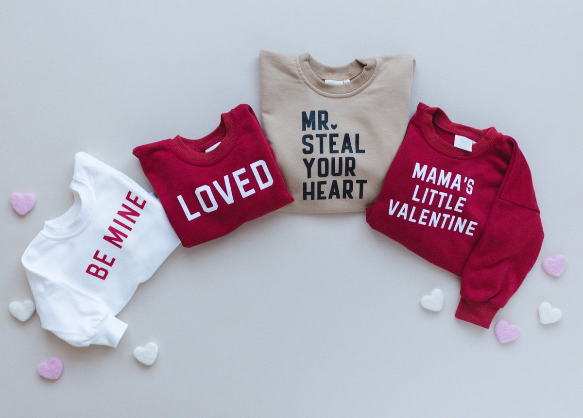 Loved Sweatshirt Romper - more colors - Shop Avnu